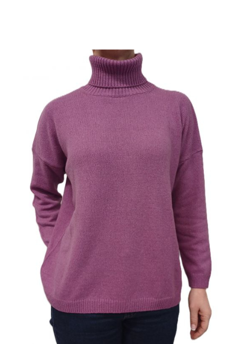 Women's Oversized High Neck Cashmere Sweater Regenerated