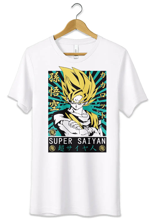 T-Shirt Goku Super Sayan Maglietta Dragon Ball